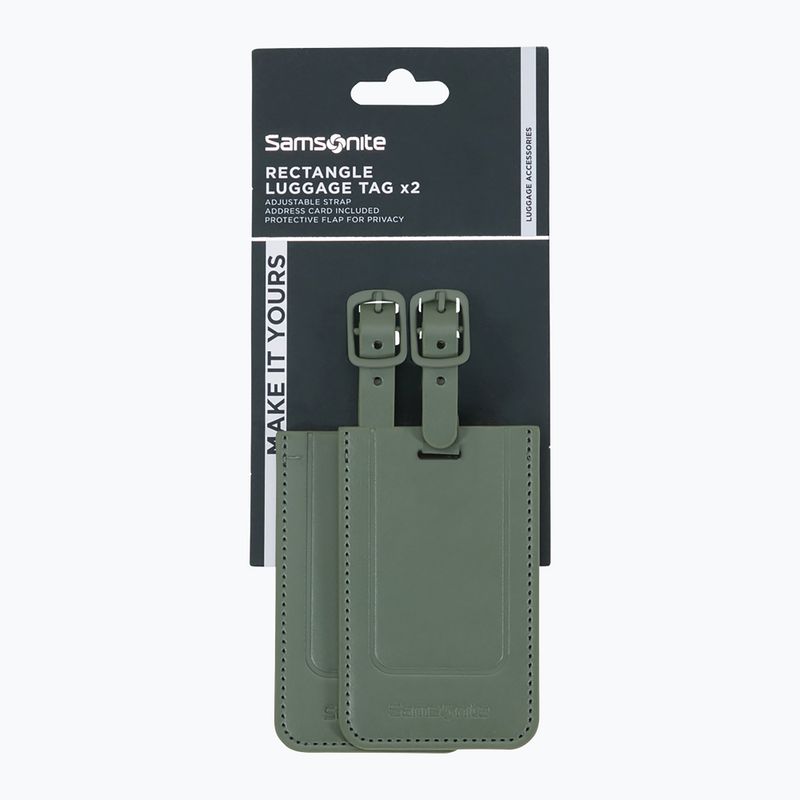 Zavěska na zavazadla Samsonite Revolution x2 green 3