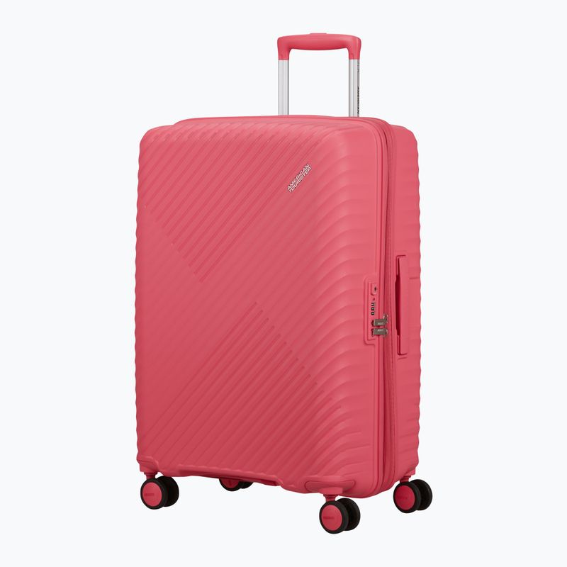 Cestovní kufr American Tourister Diablast Spinner 81 l pink glitch 2