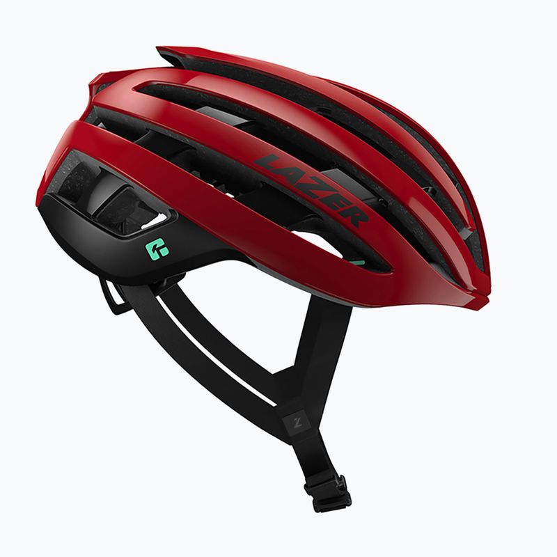 Cyklistická helma Lazer Z1 KinetiCore metalic red 6