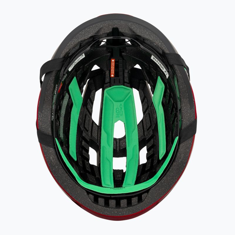 Cyklistická helma Lazer Z1 KinetiCore metalic red 5