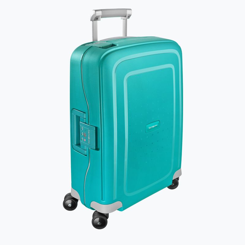 Cestovní kufr Samsonite S'cure Spinner 34 l aqua blue 2