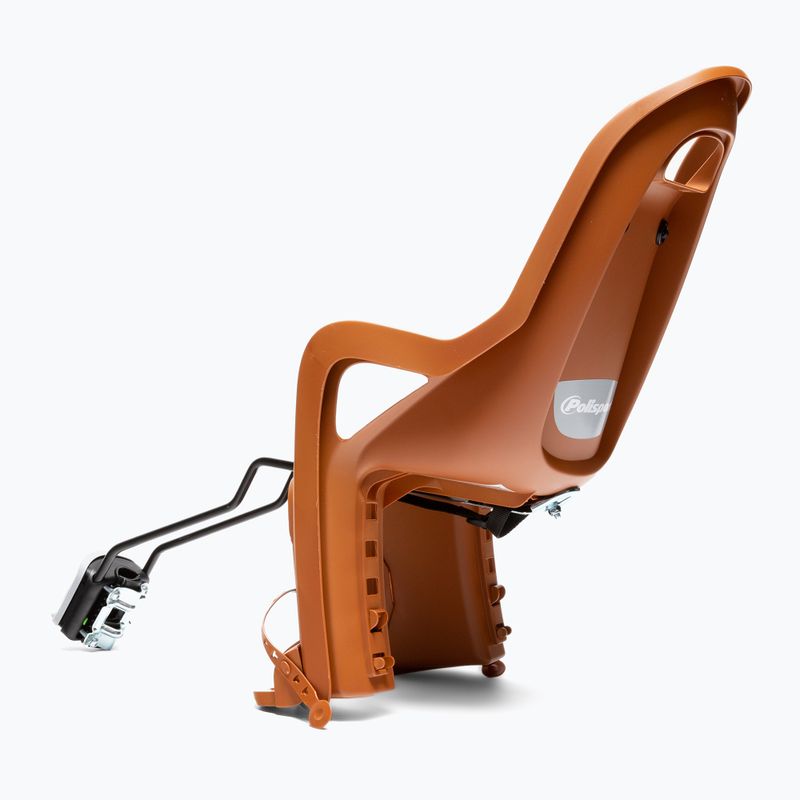 Dětská sedačka na kolo Polisport Groovy Maxi FF 29 carmel brown/black 3