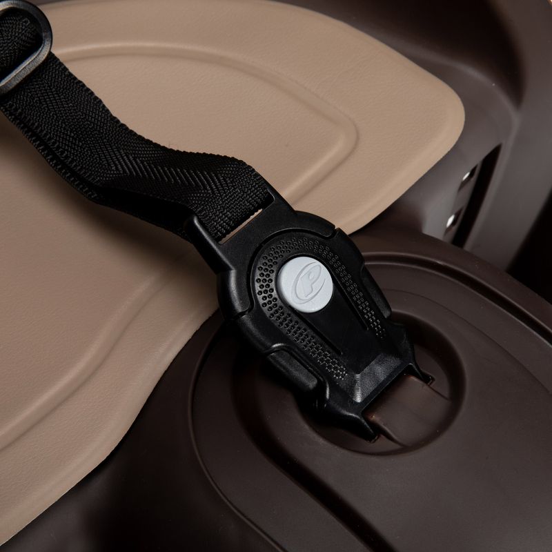 Dětská sedačka na kolo  Polisport Groovy CFS dark brown/brown 4