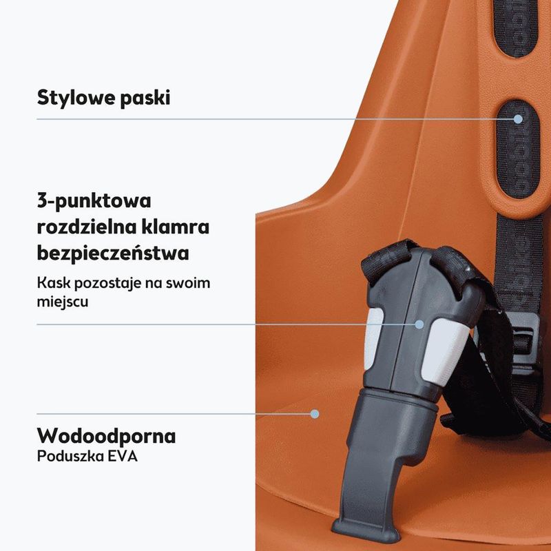 Sedačka na kolo bobike One Mini chocolate brown 5
