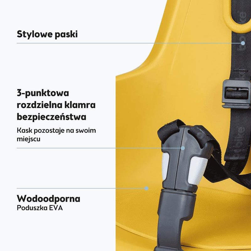 Sedačka na kolo bobike One Mini mighty mustard 5