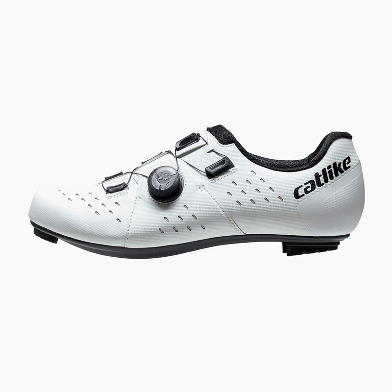 Silniční tretry Catlike Whisper R2 white matte 8