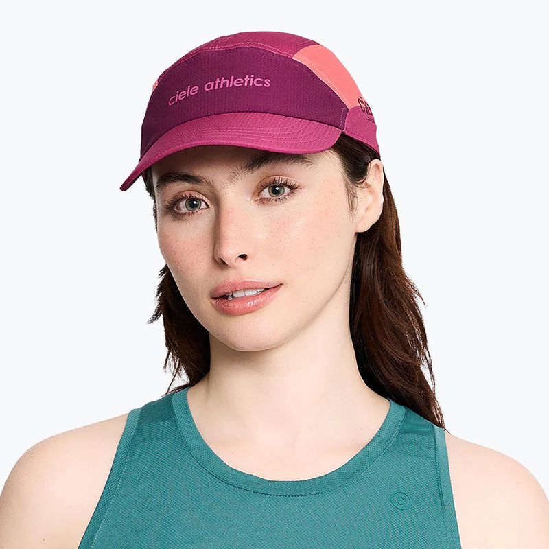 Kšiltovka Ciele Athletics FSTCap SC Field Iconic SL mulberry bocasana 4