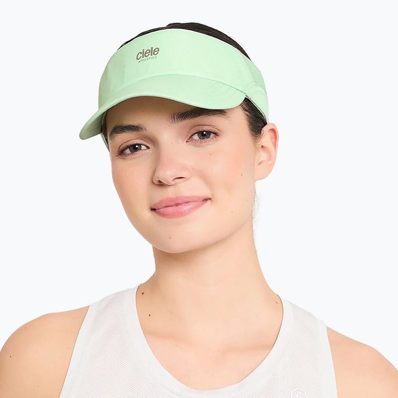 Kšilt na běhání Ciele Athletics FSTVisorSC Classic AthleticsSL spearmint 4
