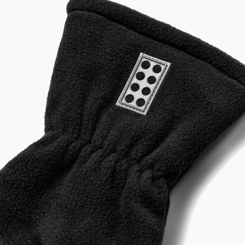 Dětské zimní rukavice LEGO Lwazun 722 black 3