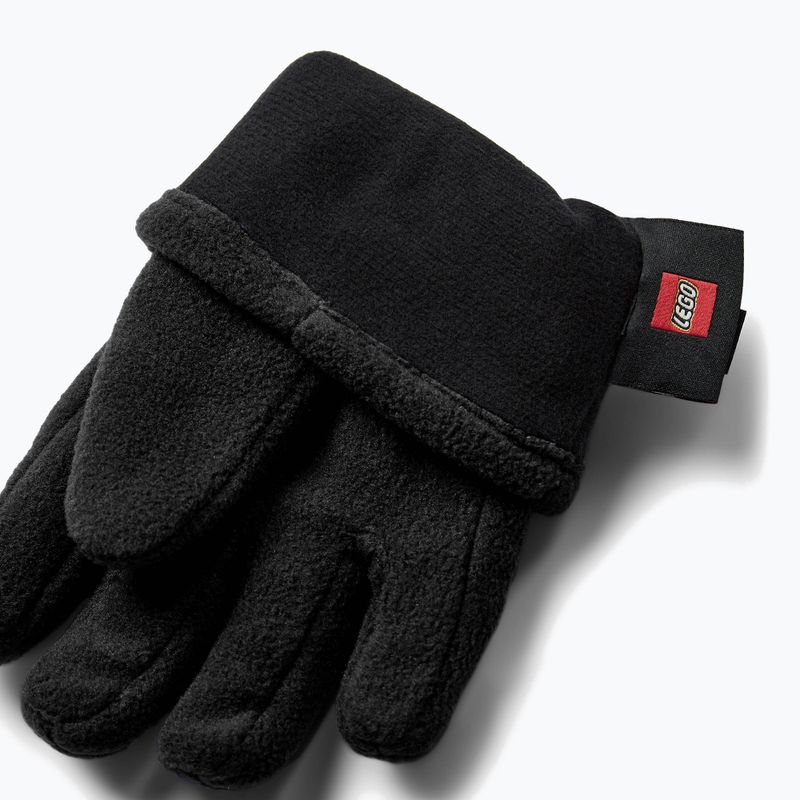 Dětské zimní rukavice LEGO Lwazun 722 black 4