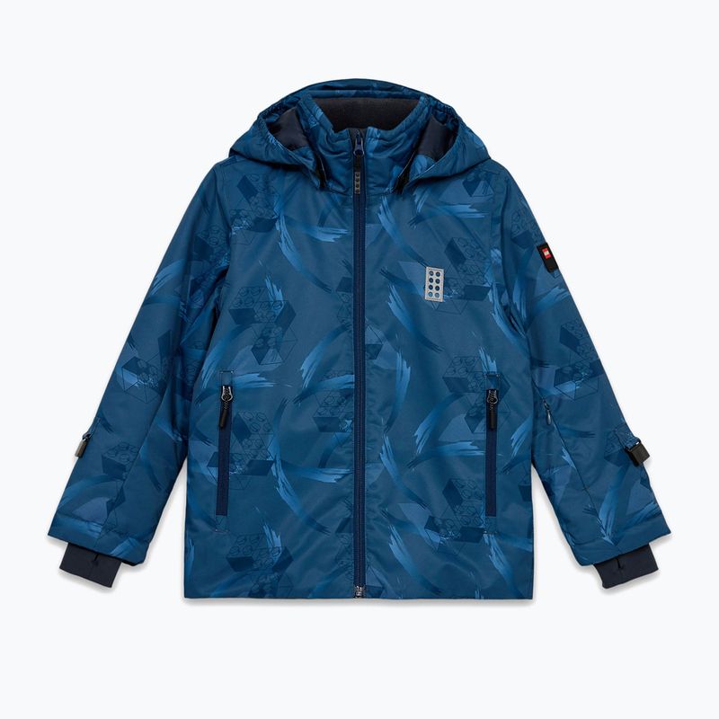 Dětská lyžařská bunda LEGO Lwjad 800 middle blue