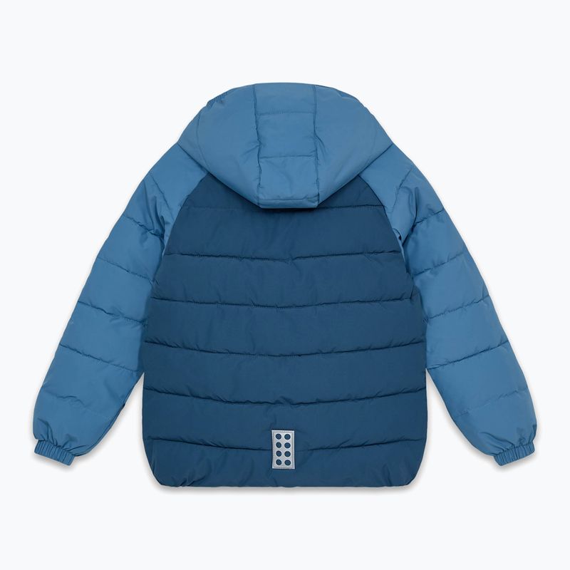 Dětská zateplená bunda LEGO Lwjipe 704 middle blue 2