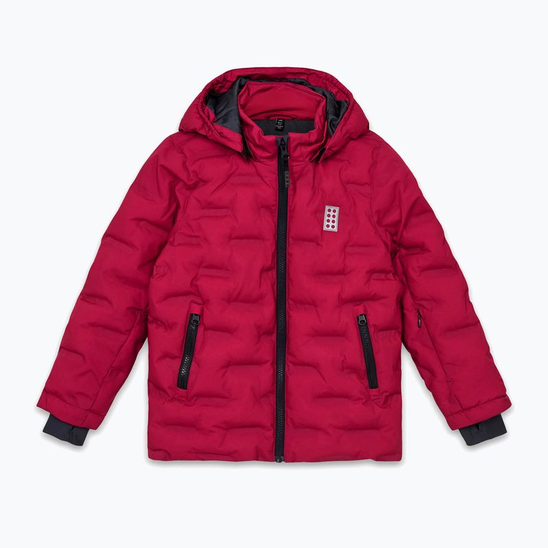 Dětská lyžařská bunda LEGO Lwjipe 706 dark pink