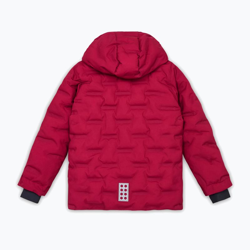 Dětská lyžařská bunda LEGO Lwjipe 706 dark pink 2