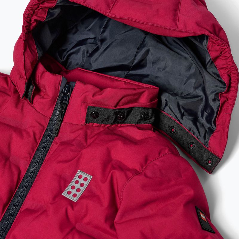 Dětská lyžařská bunda LEGO Lwjipe 706 dark pink 3