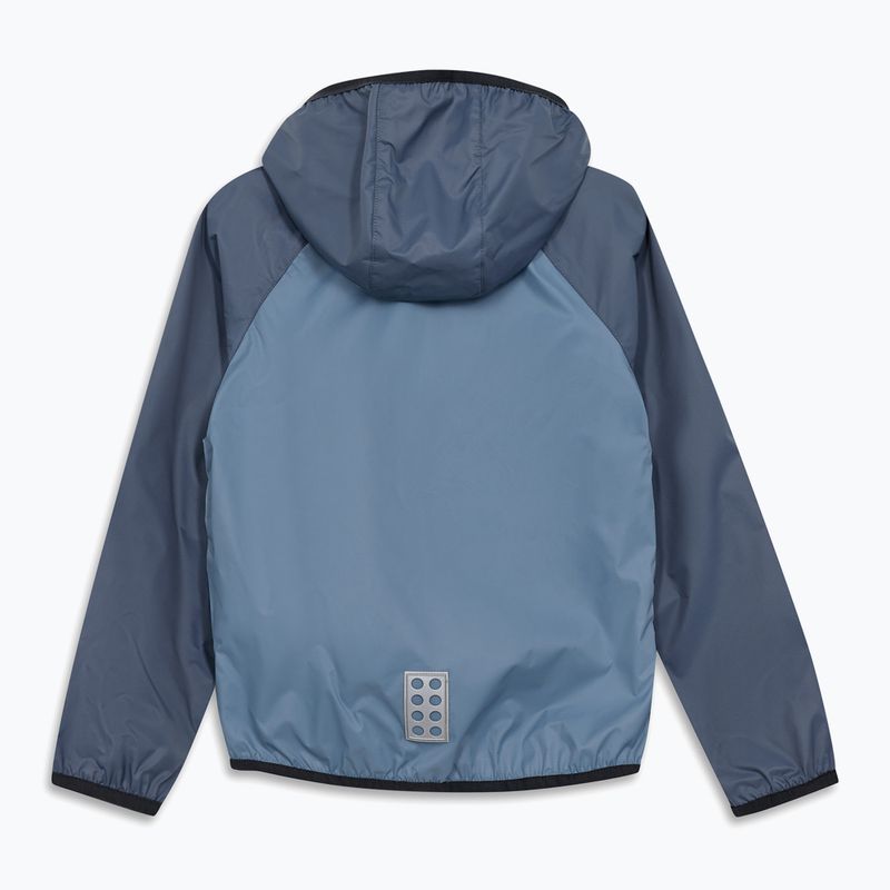 Dětská bunda do deště LEGO Lwjochy 206 dark blue 2