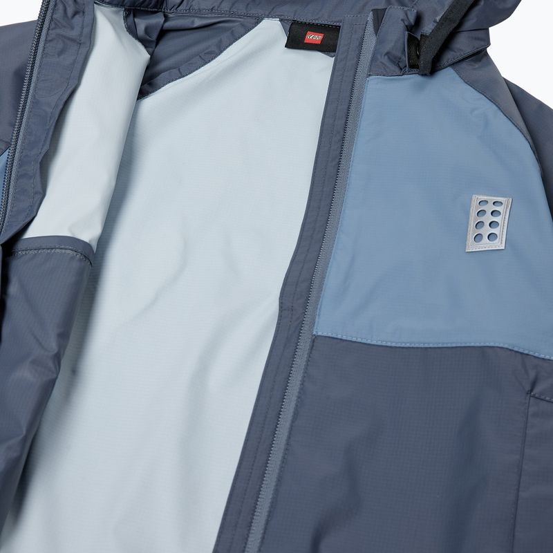 Dětská bunda do deště LEGO Lwjochy 206 dark blue 3