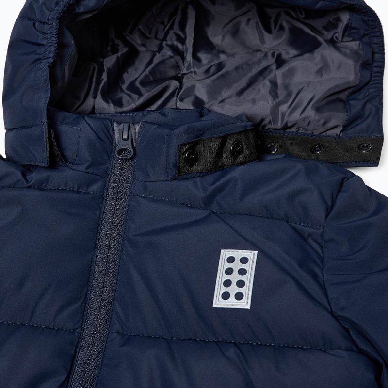 Dětská zateplená bunda LEGO Lwjojo 703 dark navy 3
