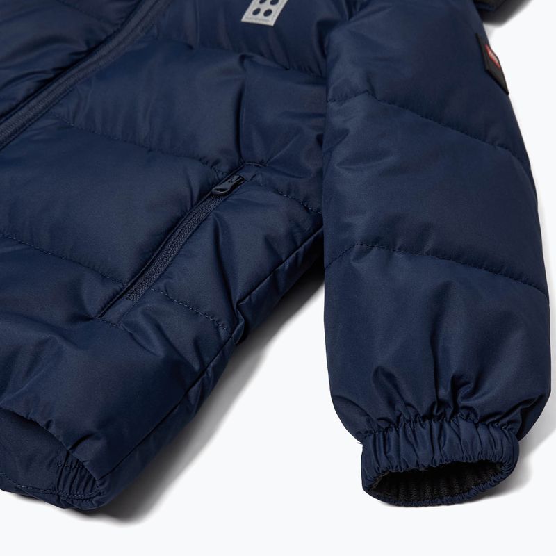 Dětská zateplená bunda LEGO Lwjojo 703 dark navy 4
