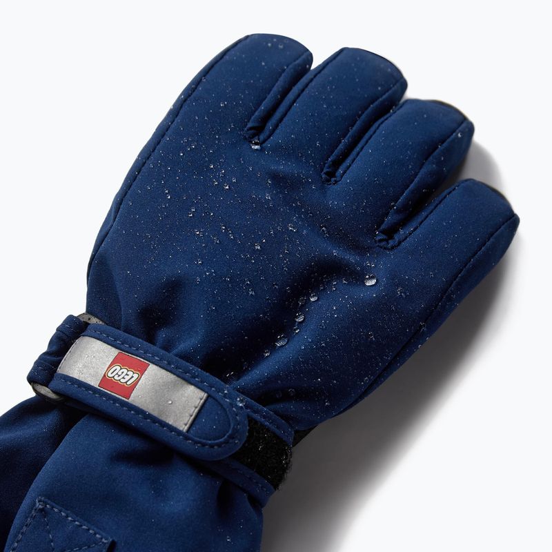 Dětské lyžařské rukavice LEGO Lwazun 705 2023 dark blue 3