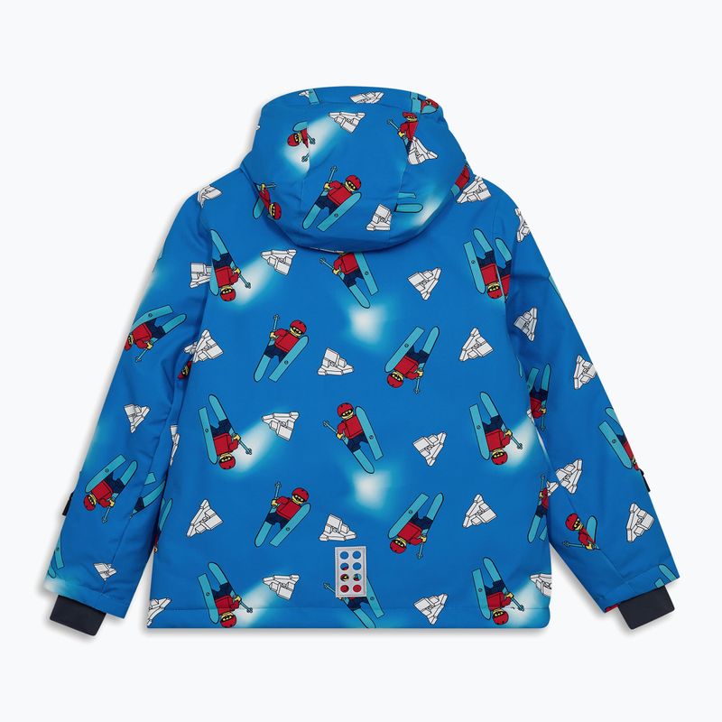 Dětská lyžařská bunda LEGO Lwjaz 806 blue 2