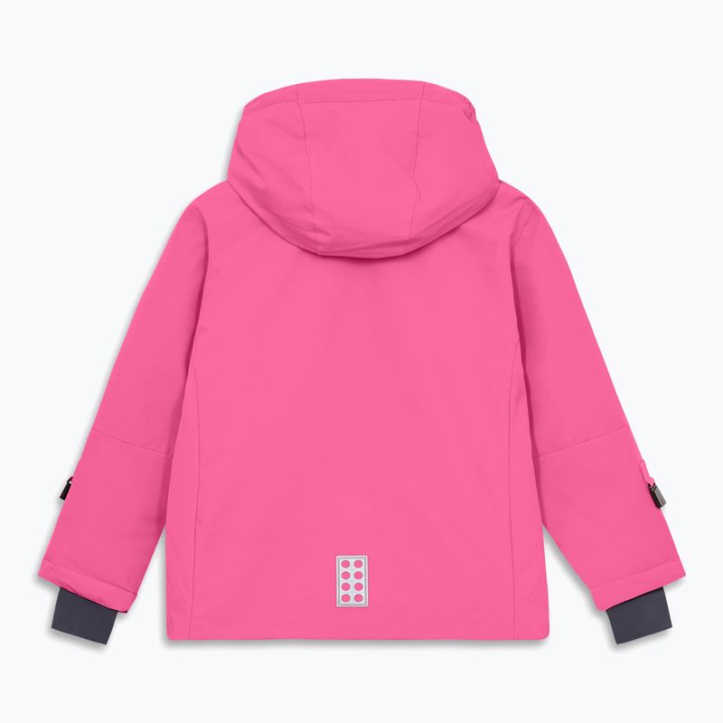Dětská lyžařská bunda LEGO Lwjaz 802 pink 2