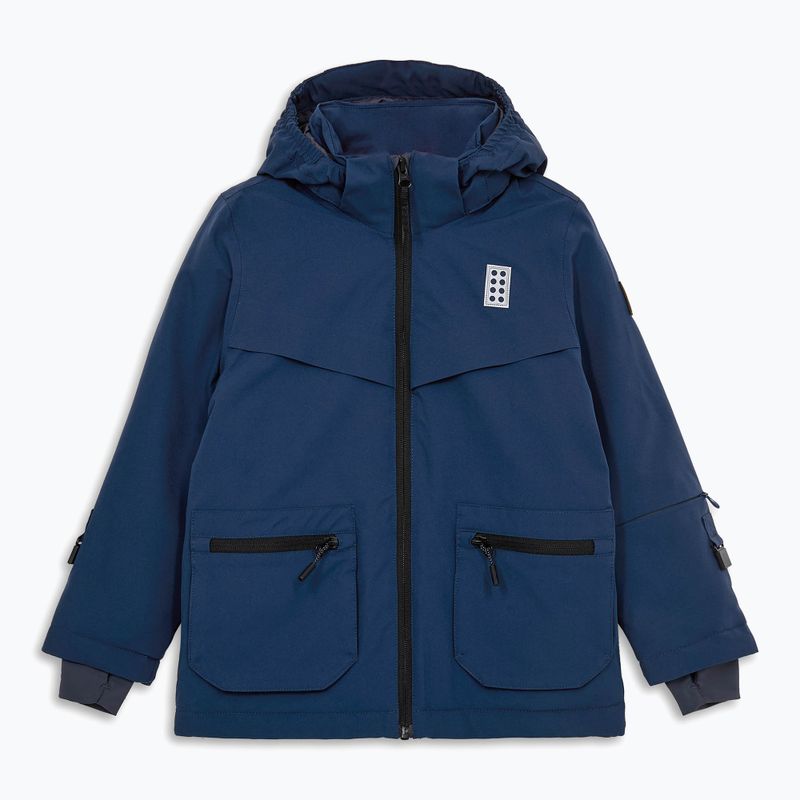 Dětská lyžařská bunda LEGO Lwjad 804 dark blue 2