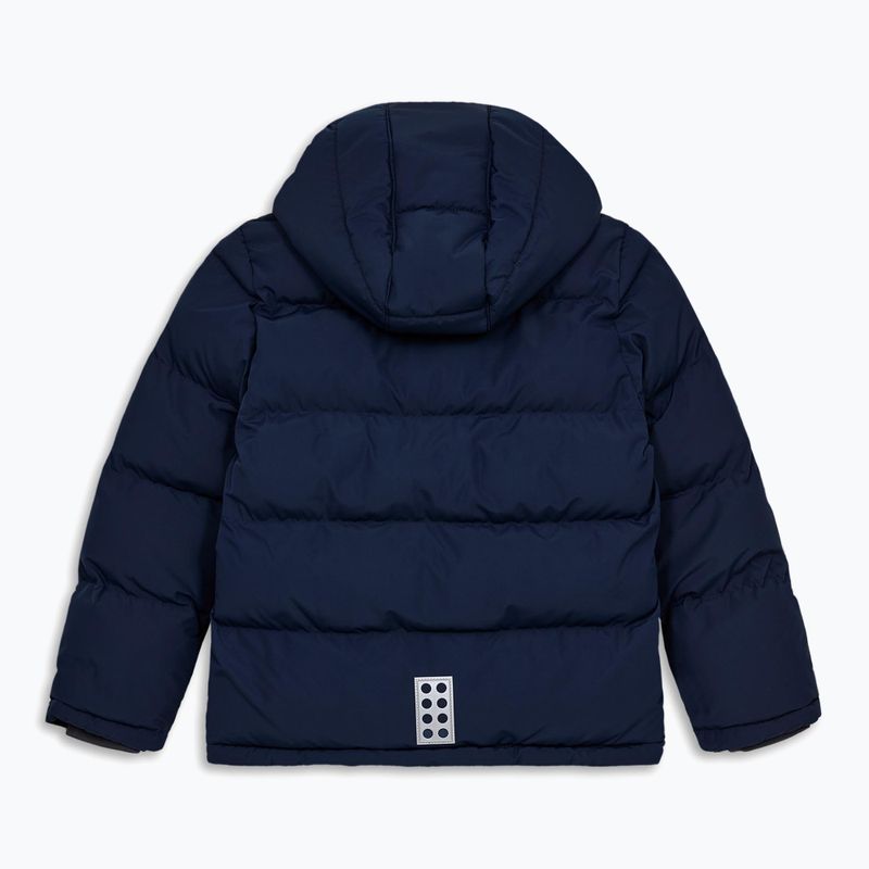 Dětská zateplená bunda LEGO Lwjaz 704 dark navy 2