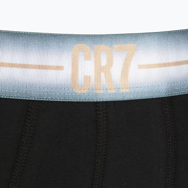Pánské boxerky CR7 Basic Trunk 3 pary black/navy blue 4