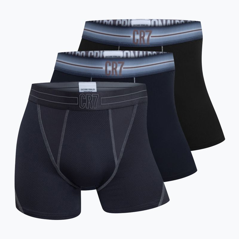 Pánské boxerky CR7 Fashion Trunk 3 pary 2300 multicolour