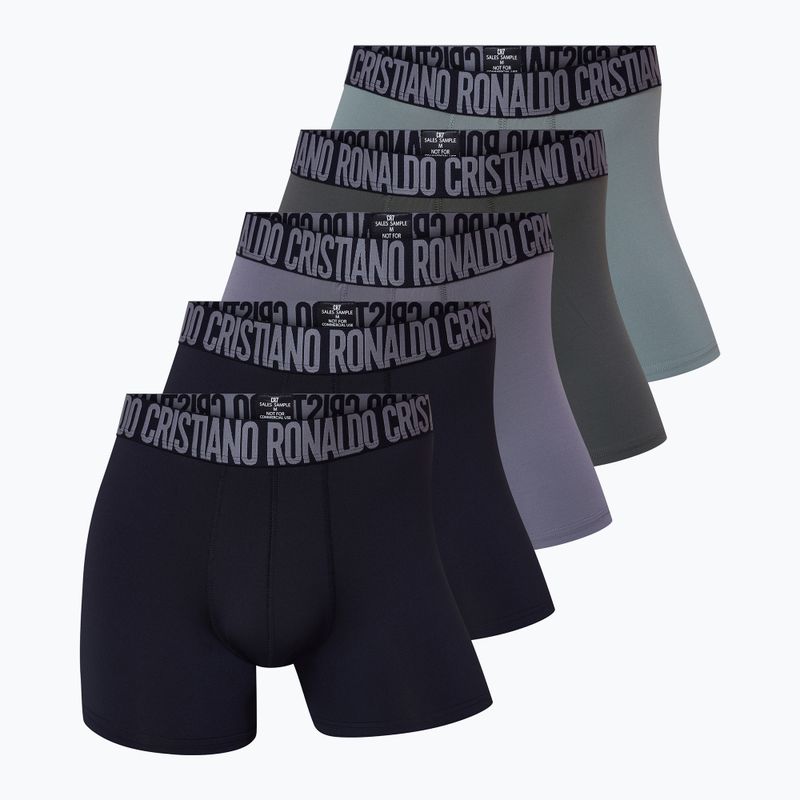 Pánské boxerky CR7 Fashion Trunk 5 par 700 multicolour