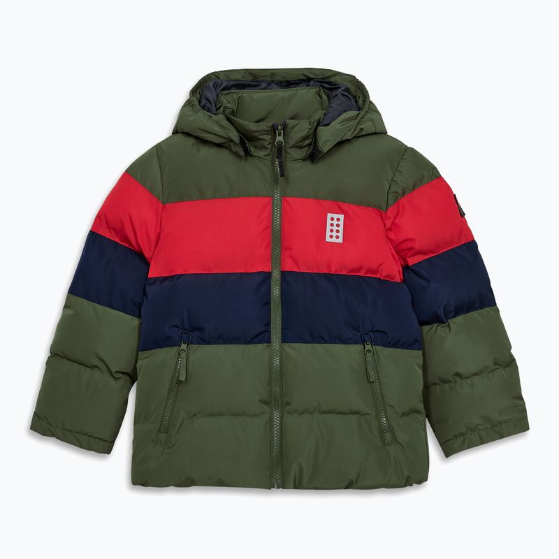 Dětská bunda LEGO Lwjipe 705 dark green
