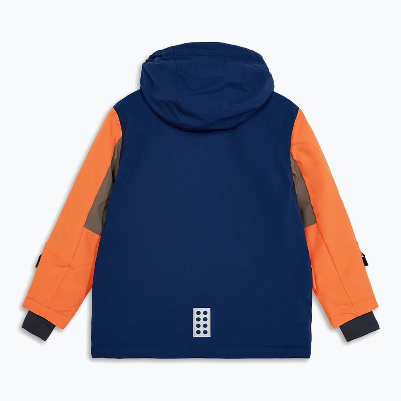 Dětská lyžařská bunda LEGO Lwjian 713 orange 2