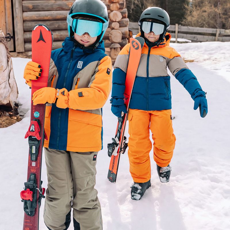 Dětská lyžařská bunda LEGO Lwjian 713 orange 6