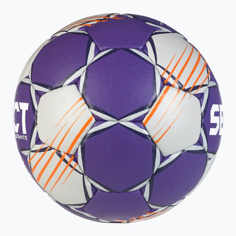 Házenkářský míč SELECT Ultimate v24 Official EHF grey/purple velikost 3 6