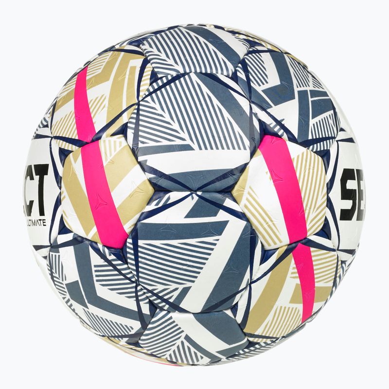 Míč na házenou SELECT Ultimate EHF Champios League LM V26 Replica rozmiar 3 white/red 3