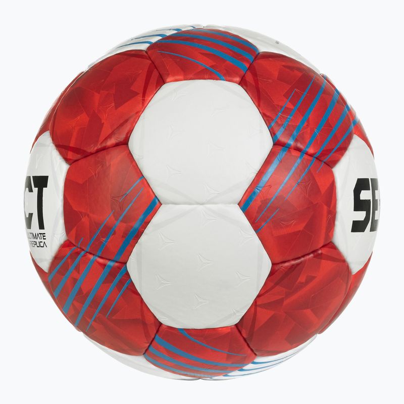 Míč na házenou SELECT Ultimate EHF V26 Official rozmiar 1 white/blue/gold 3