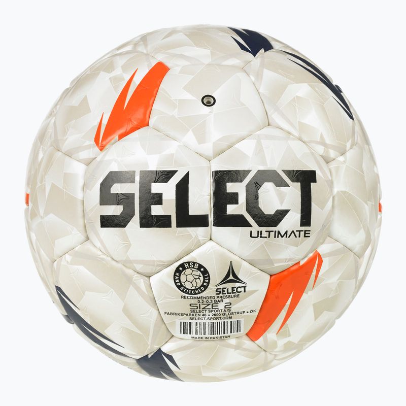 Míč na házenou SELECT Ultimate EHF European League V26 Replica rozmiar 2 white/black/orange 2