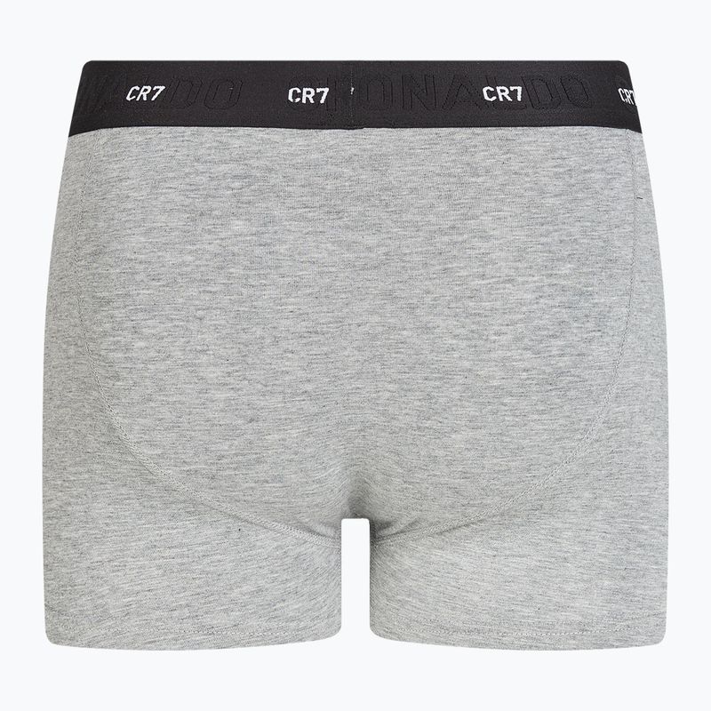 Pánské boxerky CR7 Bamboo Trunk FSC 3 pary black/dark grey/grey 3