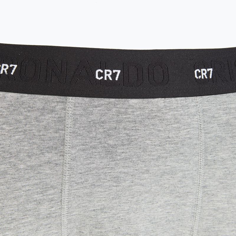 Pánské boxerky CR7 Bamboo Trunk FSC 3 pary black/dark grey/grey 4