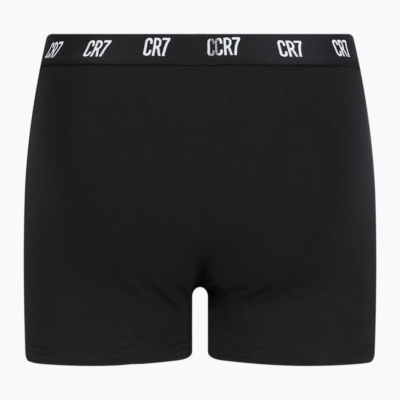 Pánské boxerky CR7 Basic Trunk 5 párů black/white 3