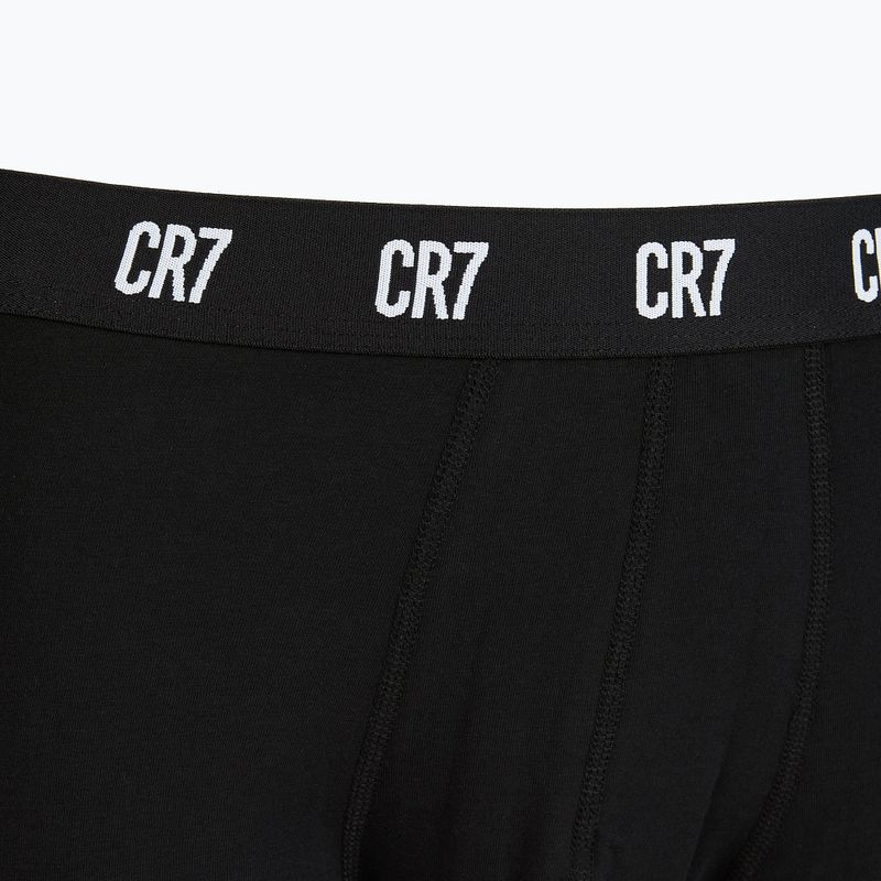 Pánské boxerky CR7 Basic Trunk 5 párů black/white 4