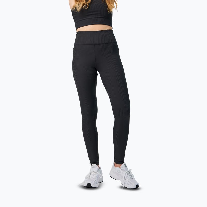 Dámské tréninkové legíny Girlfriend Collective Rib black