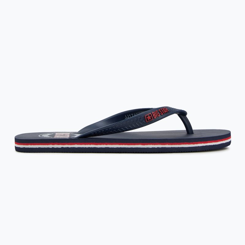 Pánské žabky BIG STAR JJ174537 navy blue 2
