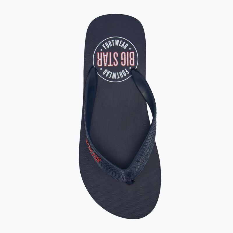 Pánské žabky BIG STAR JJ174537 navy blue 5