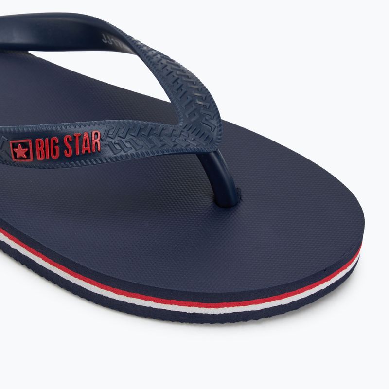 Pánské žabky BIG STAR JJ174537 navy blue 7