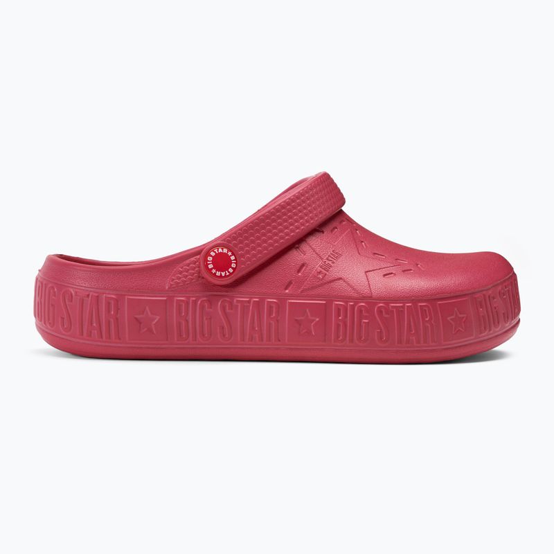 Dámské pantofle Big Star II275007 fuchsia 3