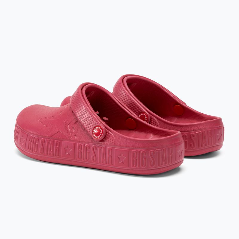 Dámské pantofle Big Star II275007 fuchsia 4