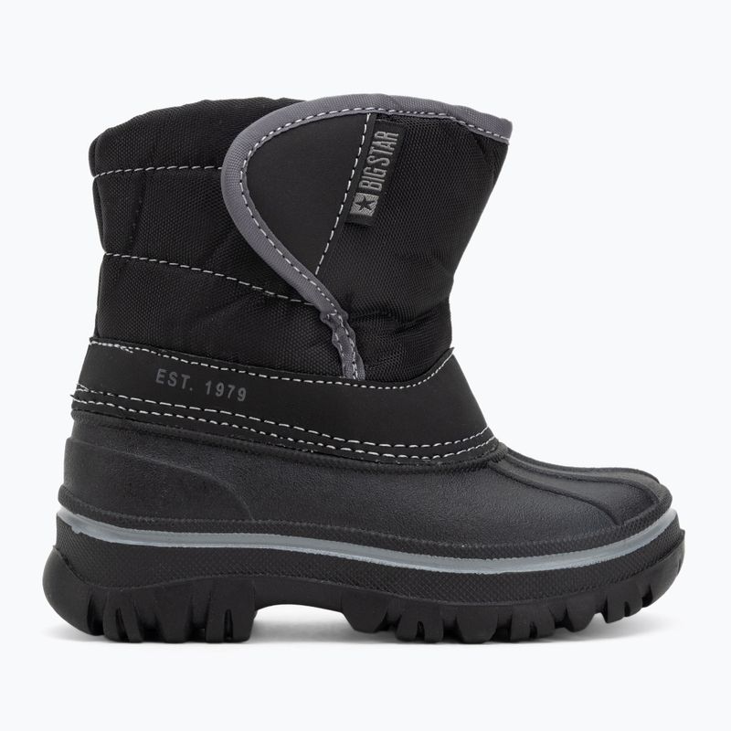 Dětské sněhule BIG STAR OO374058 black/dark green 2