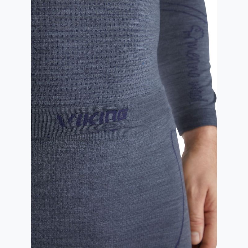 Pánské termoprádlo Viking Lan Pro Merino šedé 500/22/7575 3